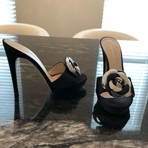 EUC Casadei black elegant heels